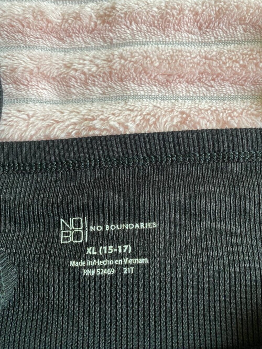 Black Ribbed Cami - Picture 6 of 6